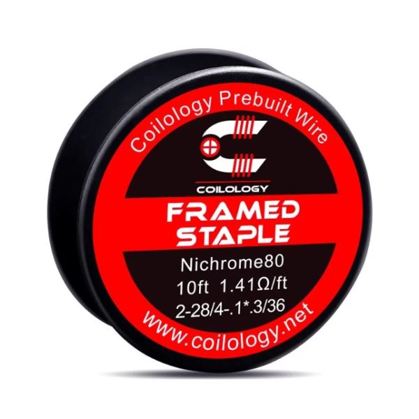 COILOLOGY Ni80 FRAMED STAPLE WIRE
